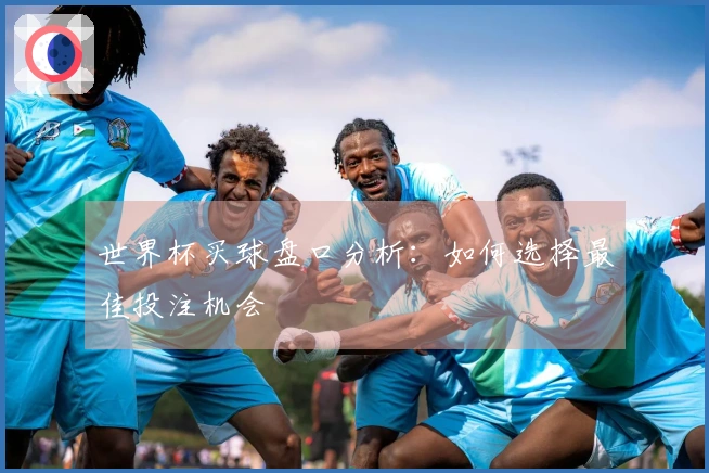 世界杯买球盘口分析：如何选择最佳投注机会